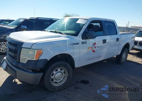 2014 Ford F-150 Xl из США, поврежденный, VIN 1FTFW1EF9EKF75902